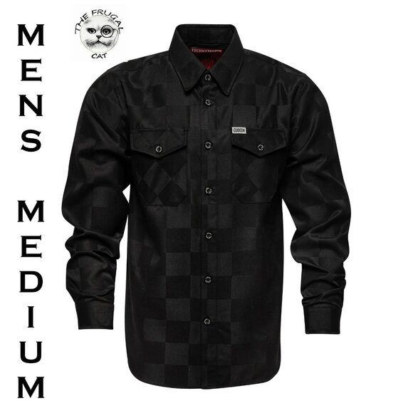 DIXXON FLANNEL - CHECKMATE Flannel Shirt Collab - Men's Medium - Picture 1 of 13